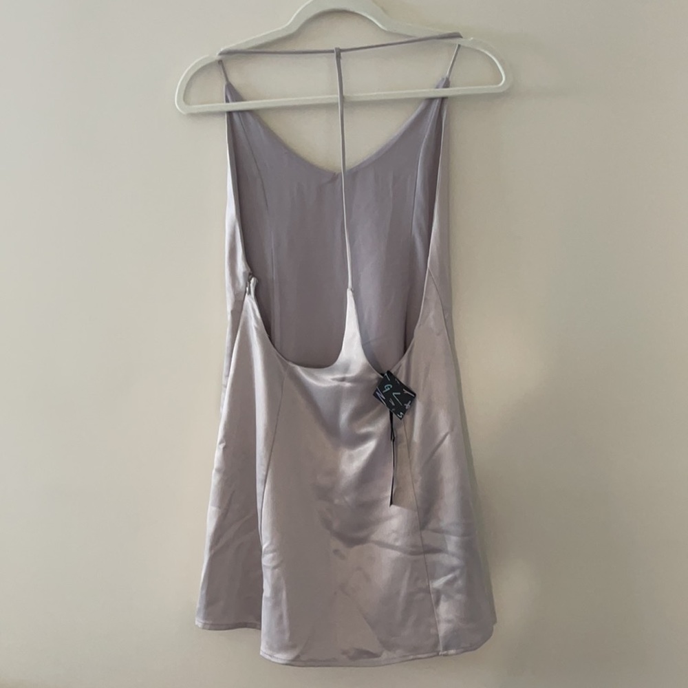 Nasty Gal Vintage Naomi Metallic Dress – NWT | S - Picture 7 of 7